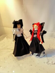 Figurine alsacienne : Heïdi & Gisèle